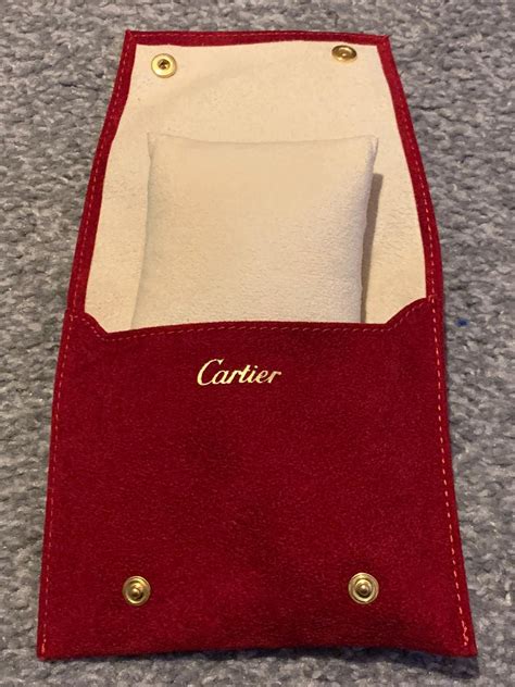 cartier watch travel pouch